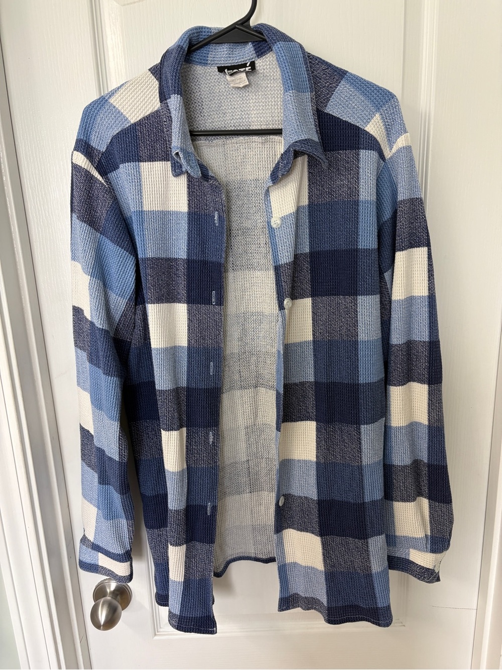Vintage Jeste Sport Button Down Shirt in Blue Plaid Size XL